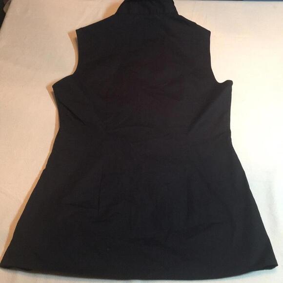 🌺 Ravel button up black sleeveless top size Small - Picture 5 of 5